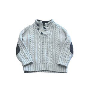 Baby Gap Toddler Boy Tan and Brown Knit Sweater Size 5T